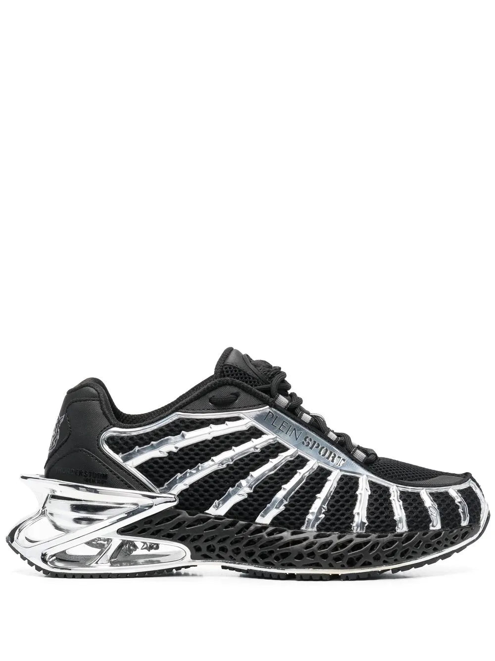 Plein Sport Thunderstorm Panelled Sneakers