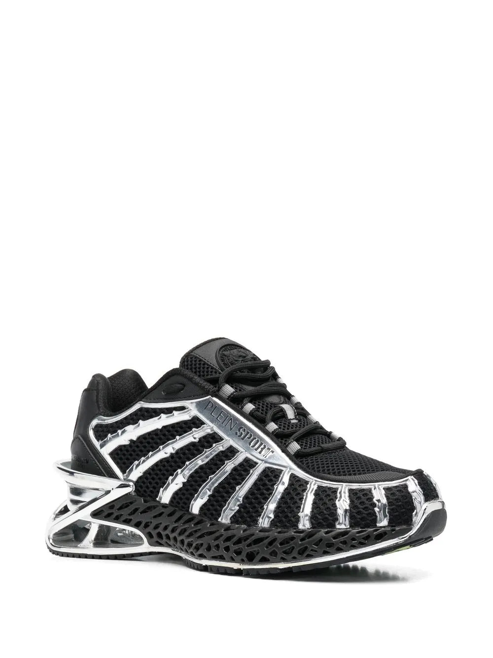 Plein Sport Thunderstorm Panelled Sneakers