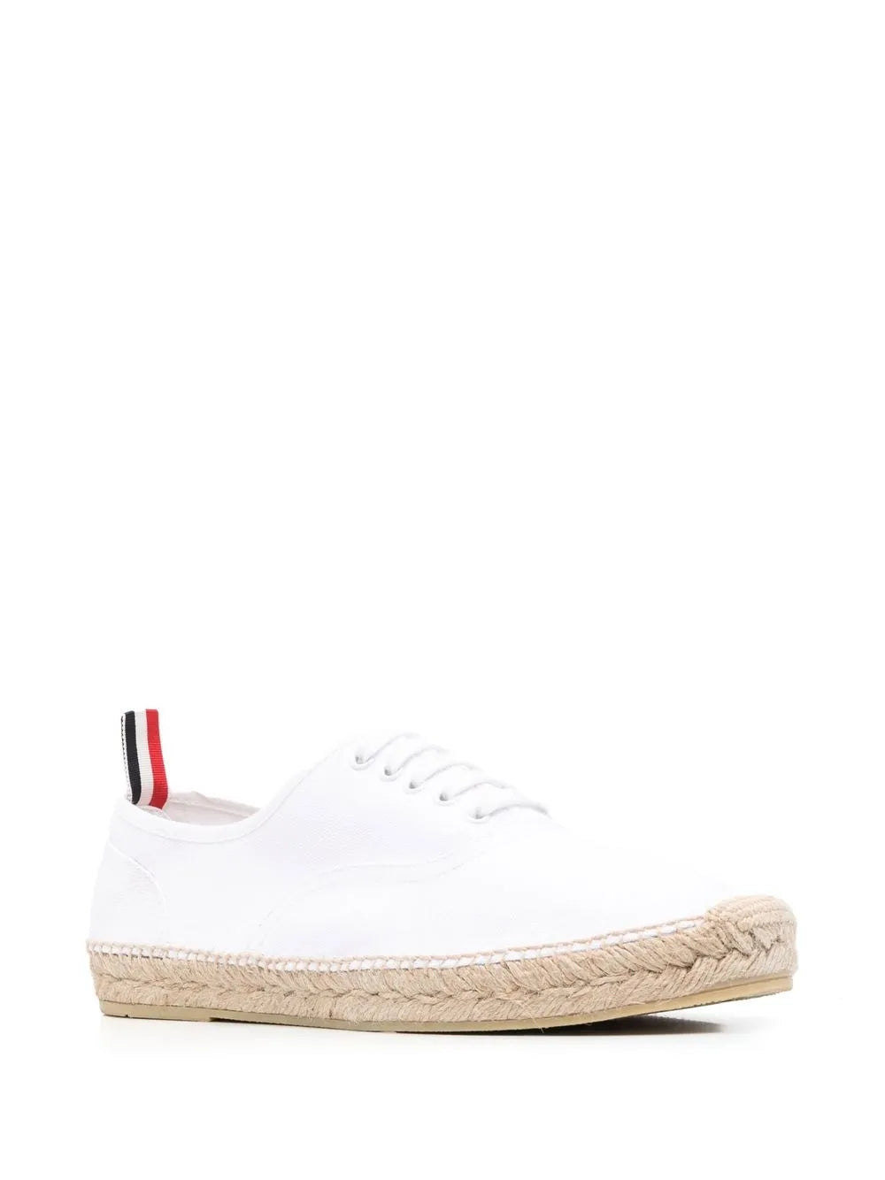 Thom Browne Heritage Jute Sole Low-Top Sneakers