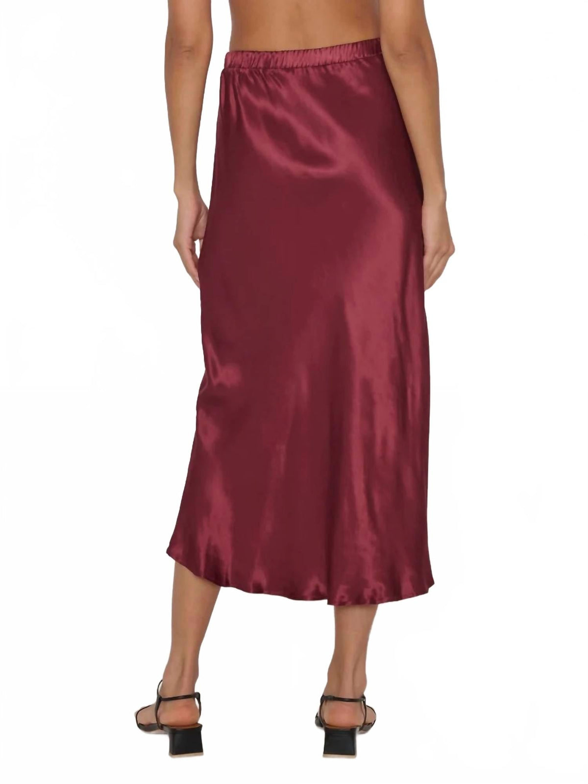 Giselle Bias Skirt In Truffle