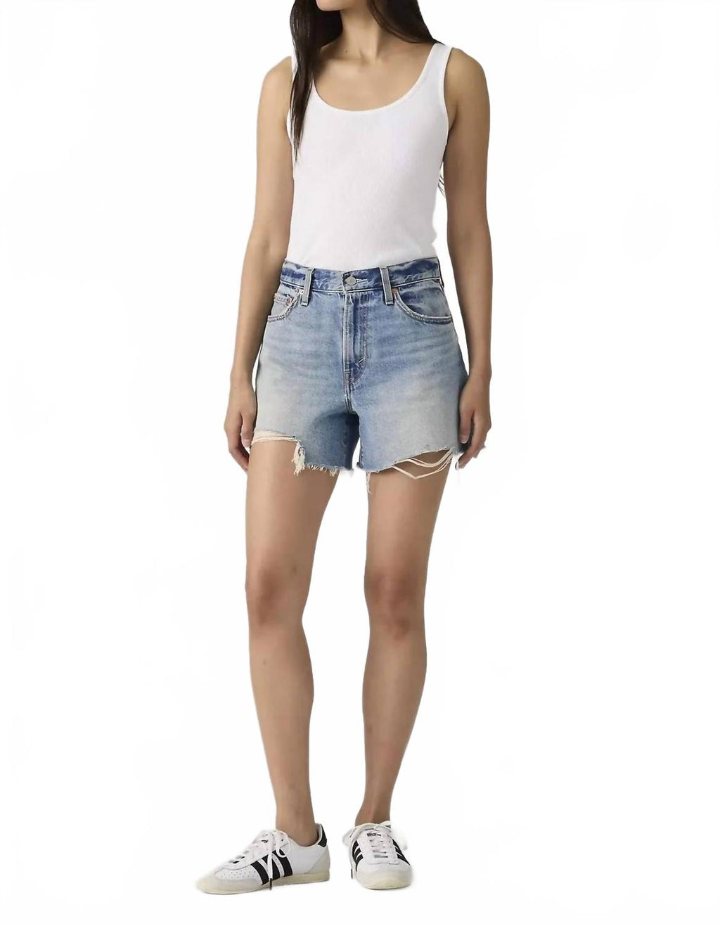 Ribcage High Rise Short In Blow My Mind