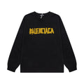 Balenciaga Couples Print Sweatshirt