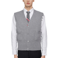 Thom Browne 2025SS Colorblock Four-Bar Stripe Sweater