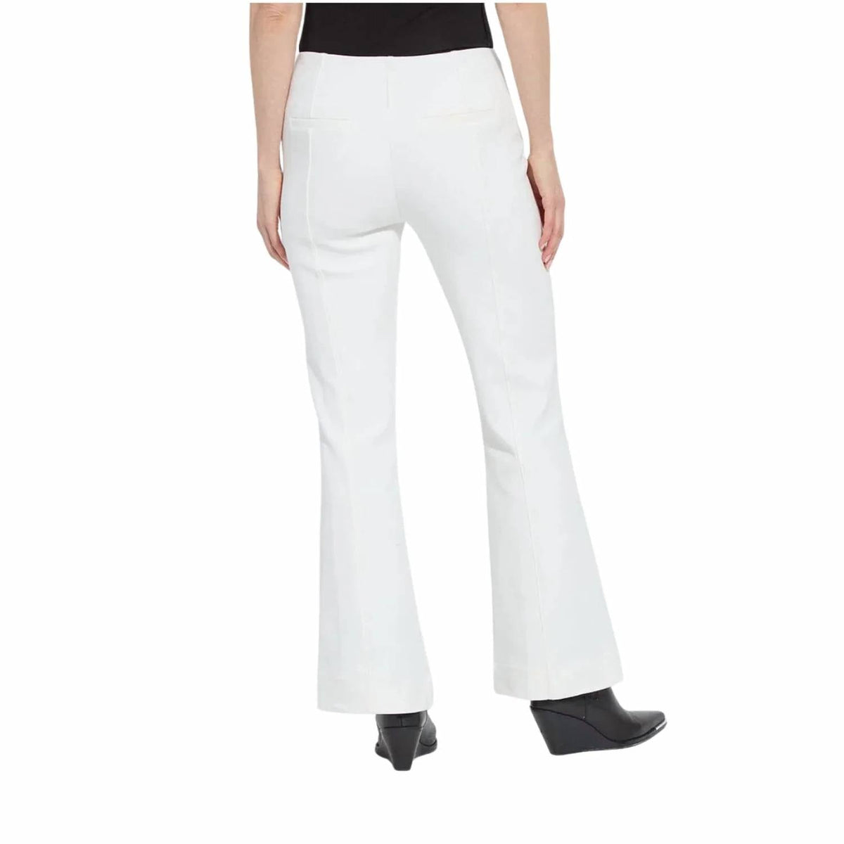 Alma Hi Waist Cavalry Trouser In Snow White