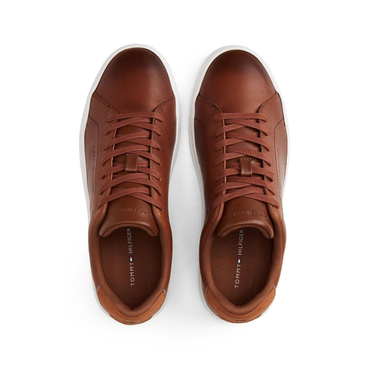 Tommy Hilfiger Leather Low Top Trainers