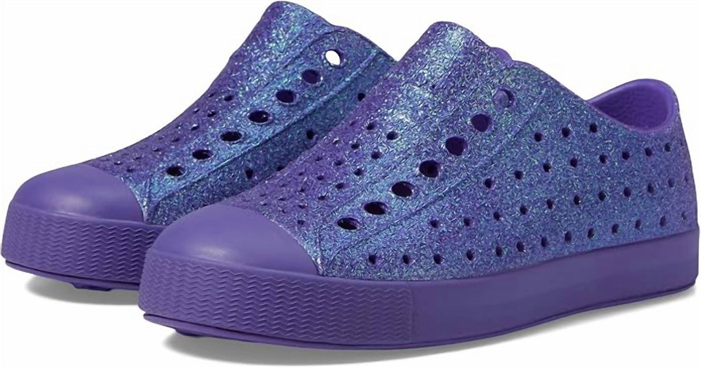 Big Kid Jefferson Bling Shoes In Ultra Violet