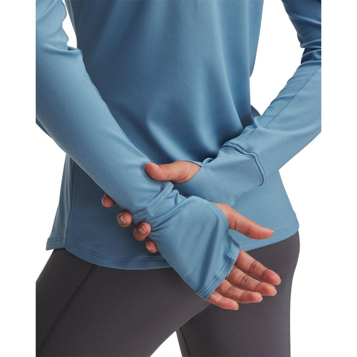 Under Armour Launch Zip Neck Long Sleeve Slim Fit Tech Top