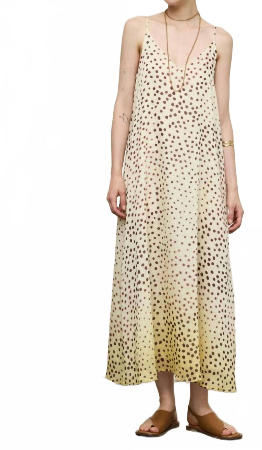 Sunset Slip Dress In White