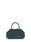 Green Talia Trank Small Croco Pattern Shoulder Bag