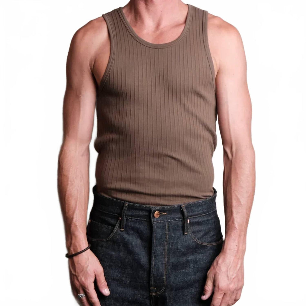 Two-Bit Tank Top In Olive