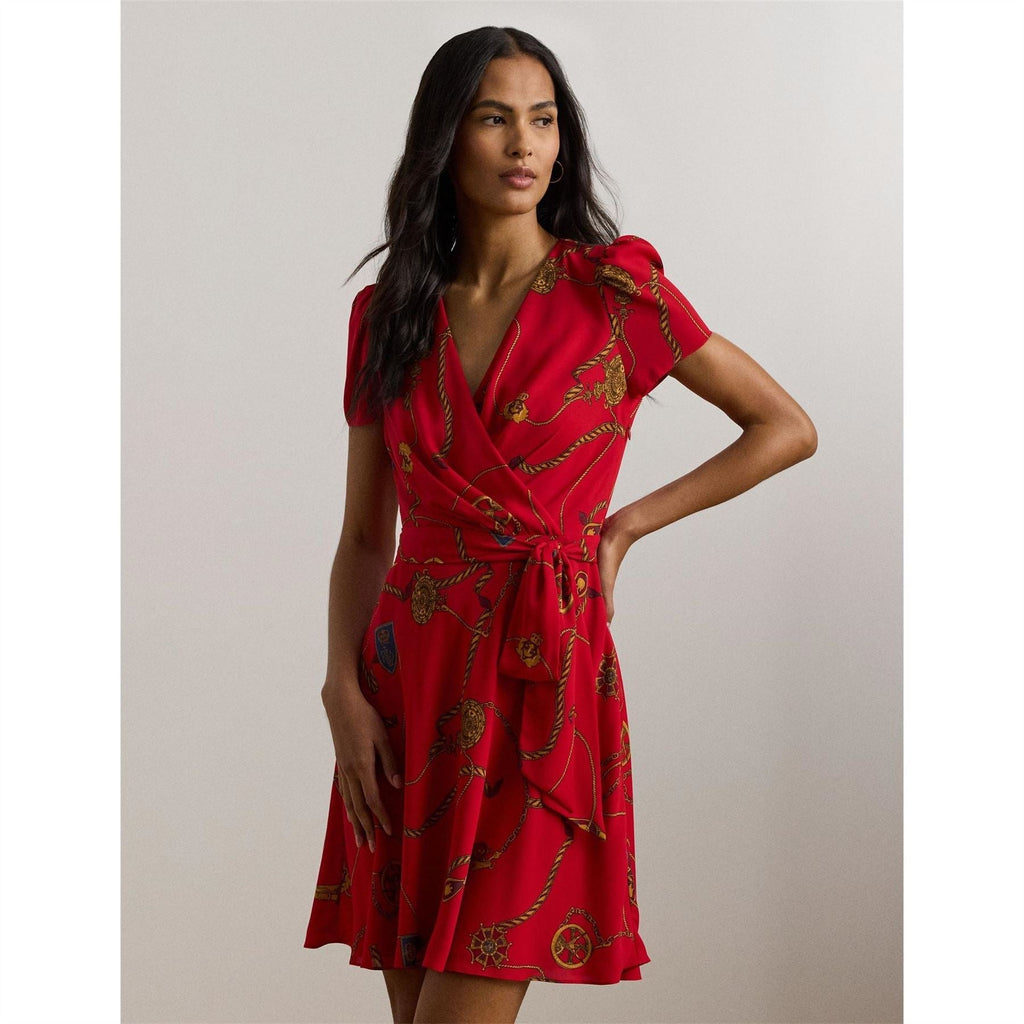 Lauren by Ralph Lauren Georgette Mini Dress