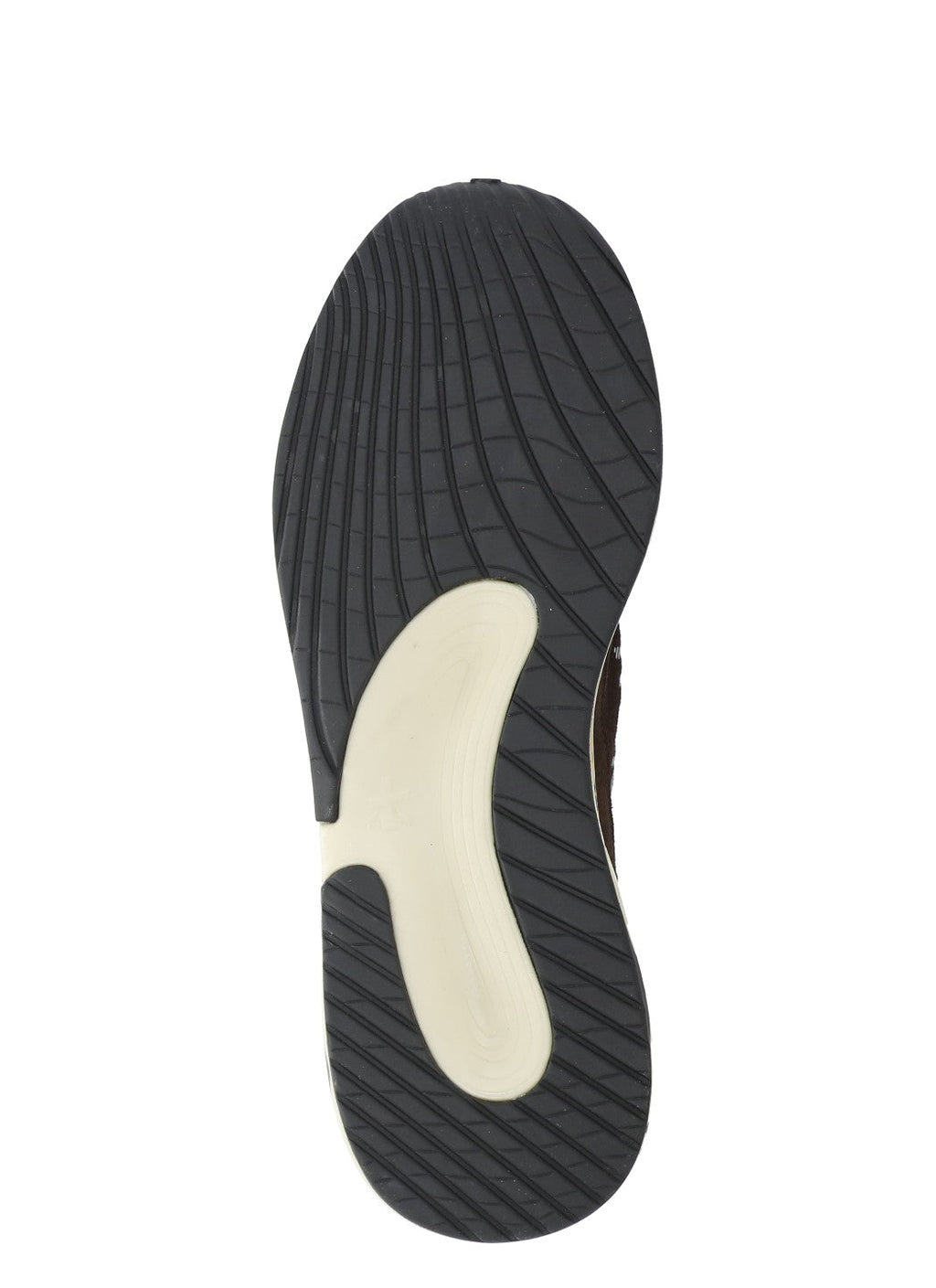 Brown Moerun 8636 Suede Leather Low-Top Sneakers