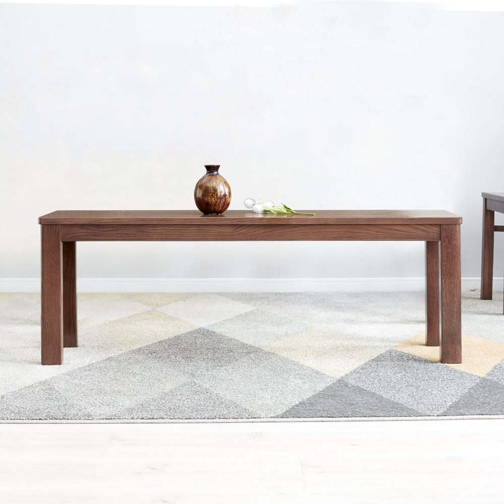 Modern Solid Wood Dining Bench with Sturdy Construction