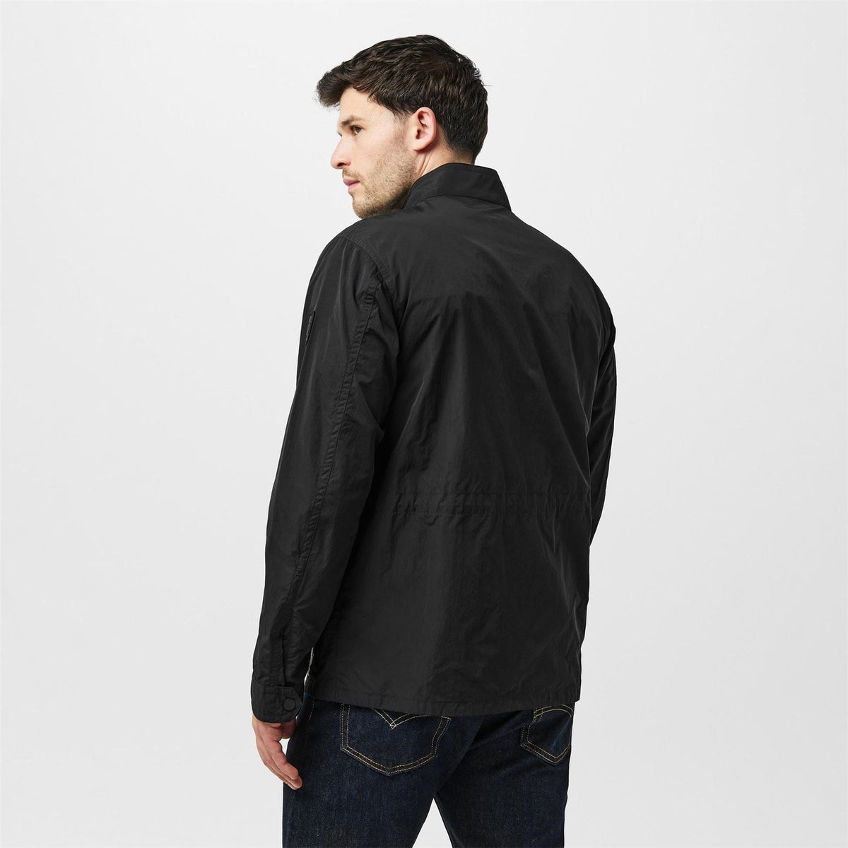 Belstaff Mens Service Fieldmaster Long Sleeve Field Jacket