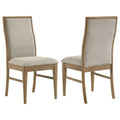 Set of 2 Upholstered Dining Side Chairs