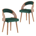 Modern Upholstered Side Chairs with Comfortable Padded Seats