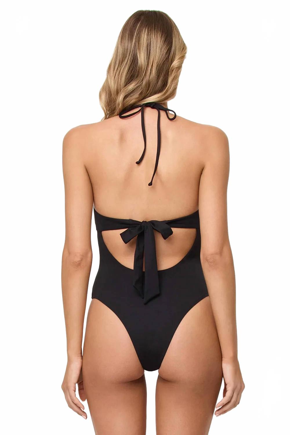 Juno One Piece Swimsuit In Black