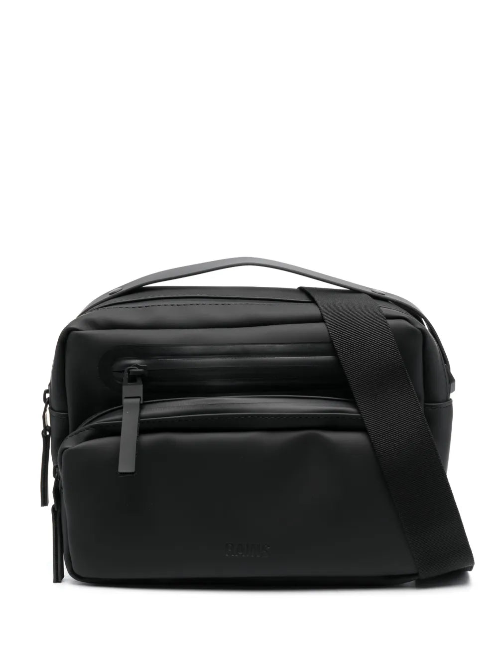 RainsCargo Box faux-leather shoulder bag