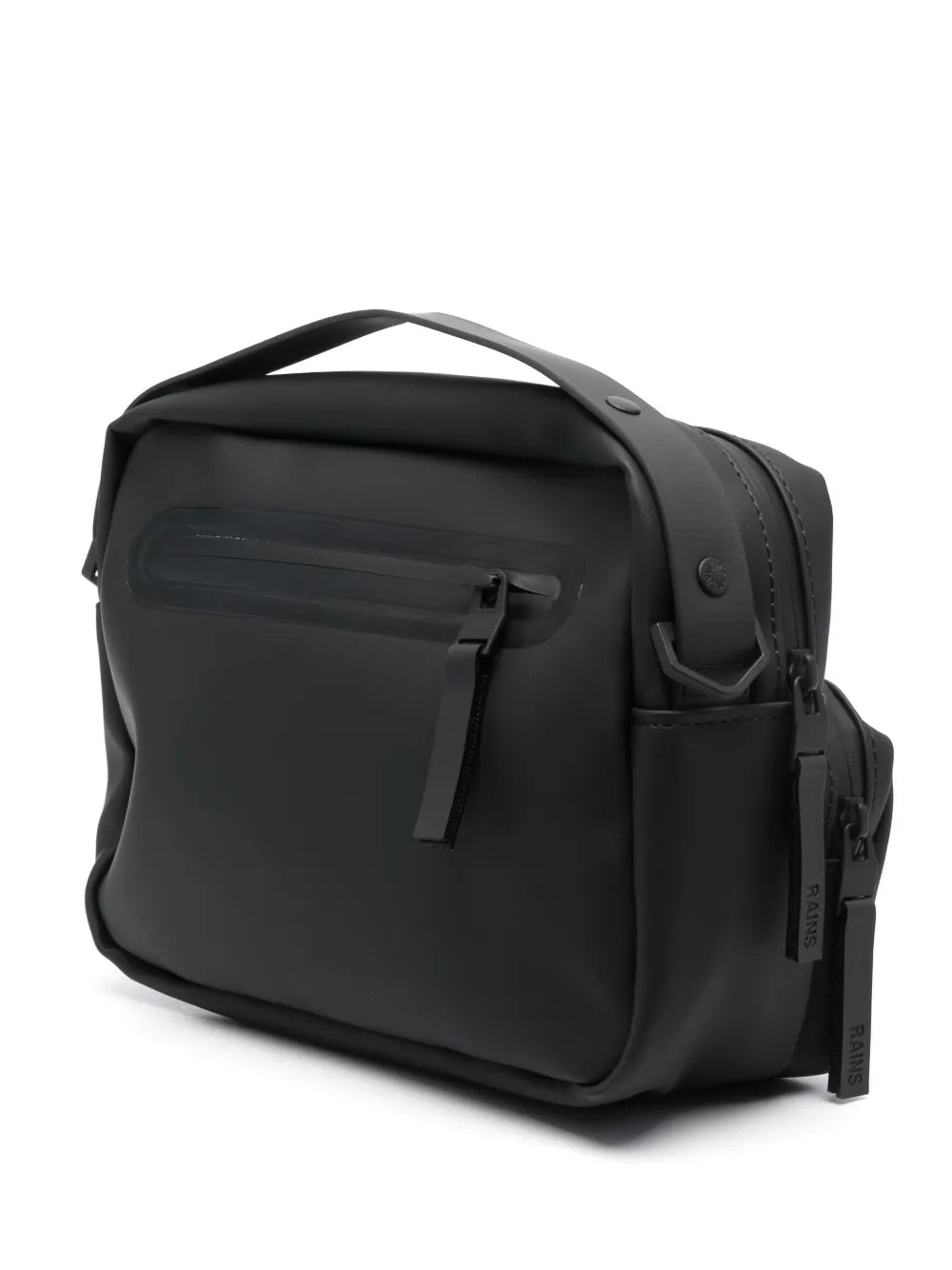 RainsCargo Box faux-leather shoulder bag