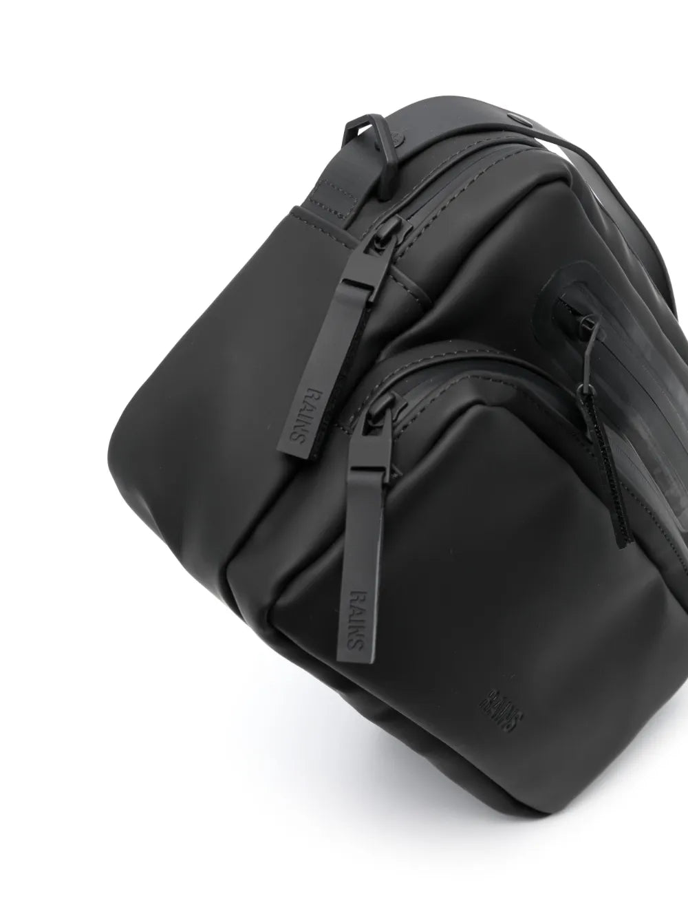 RainsCargo Box faux-leather shoulder bag