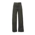 Washed Corduroy Oversized Wide-Leg Pants