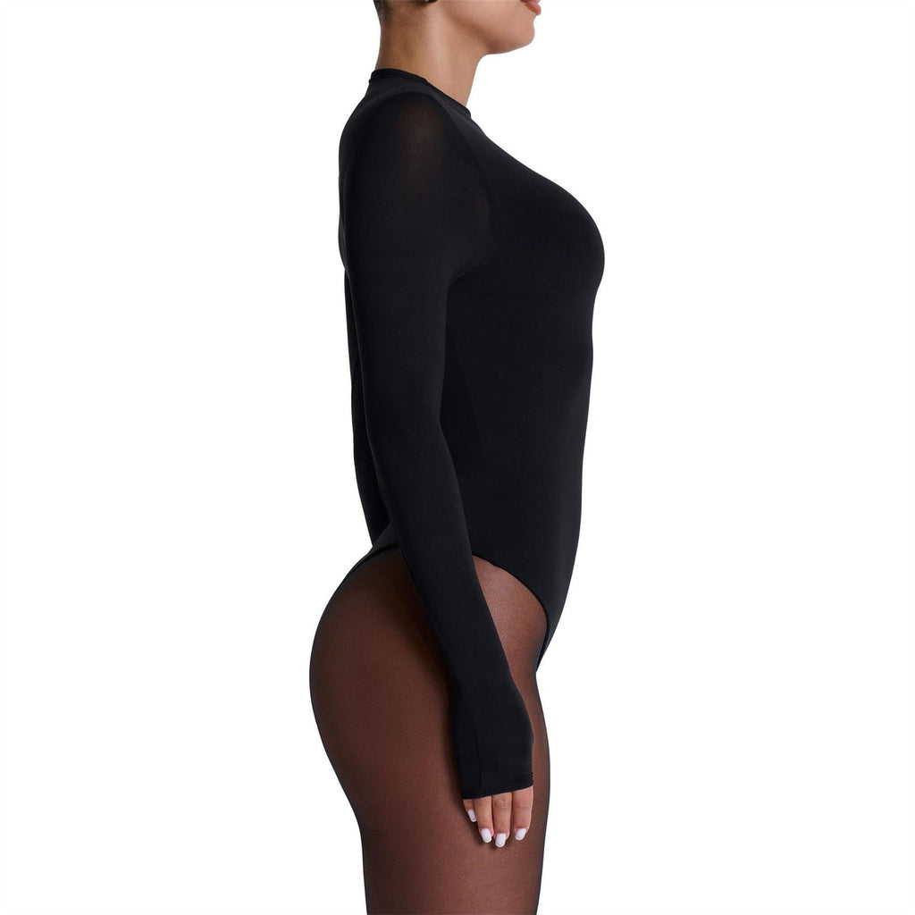 Naked Wardrobe Naked Mock Neck Bodysuit