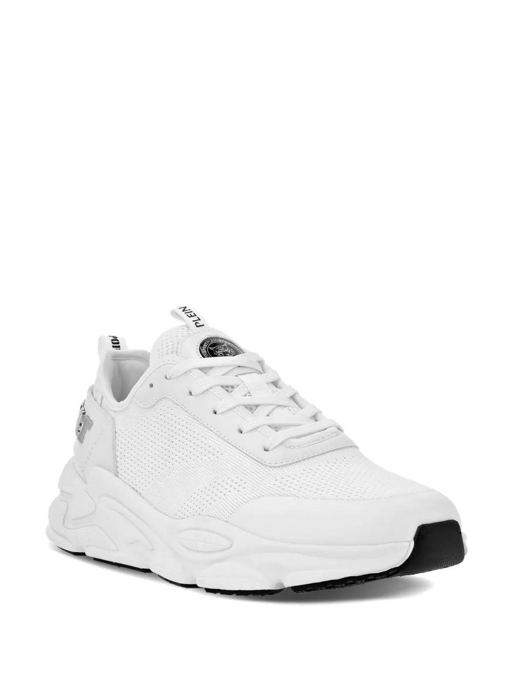 Plein Sport Logo-Lettering Mesh Sneakers
