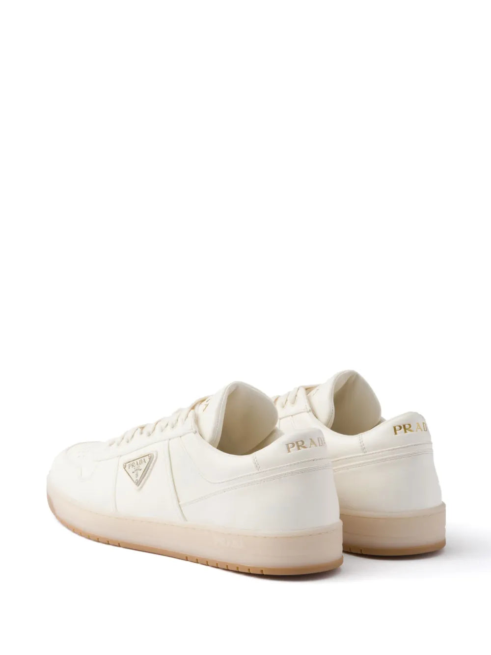 Prada Downtown Leather Sneakers