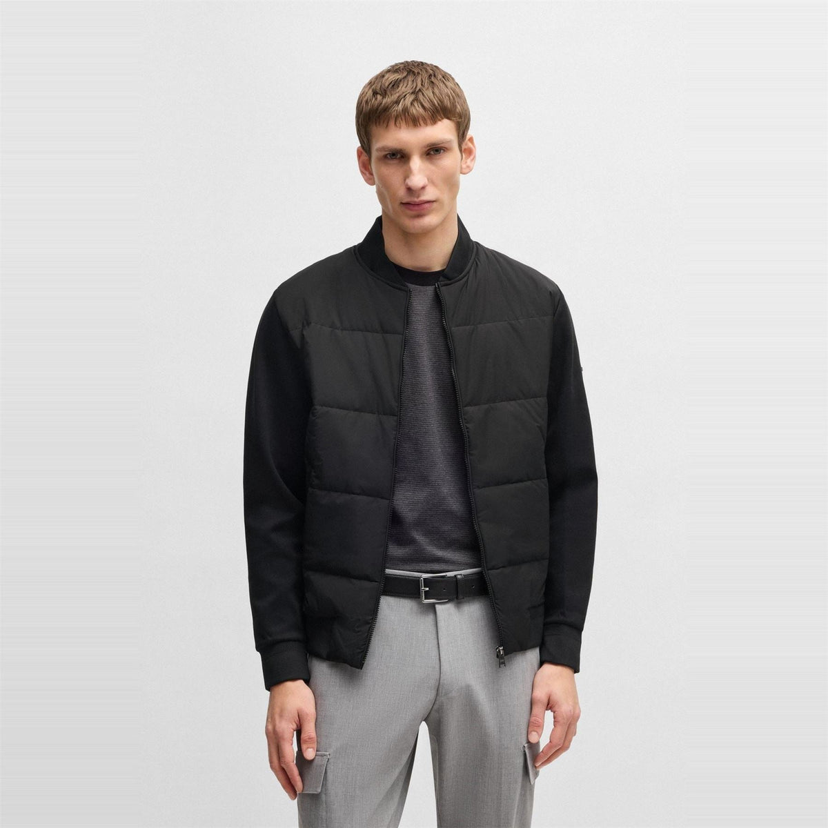 Boss Zip Up Sweatshirt
