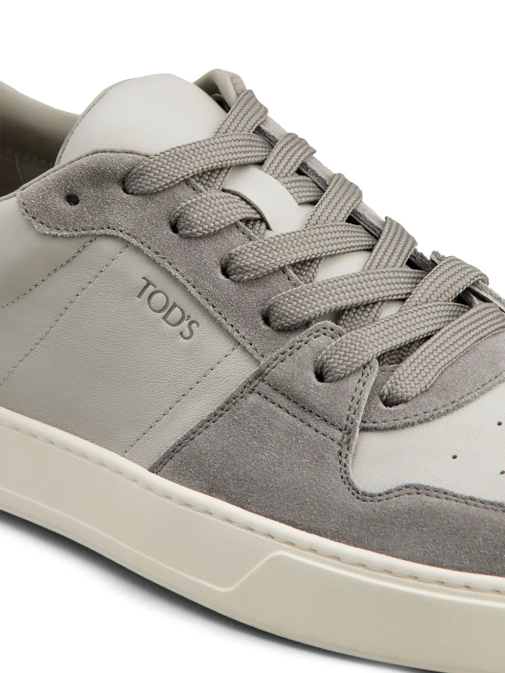 Tod'S Panelled Suede Sneakers