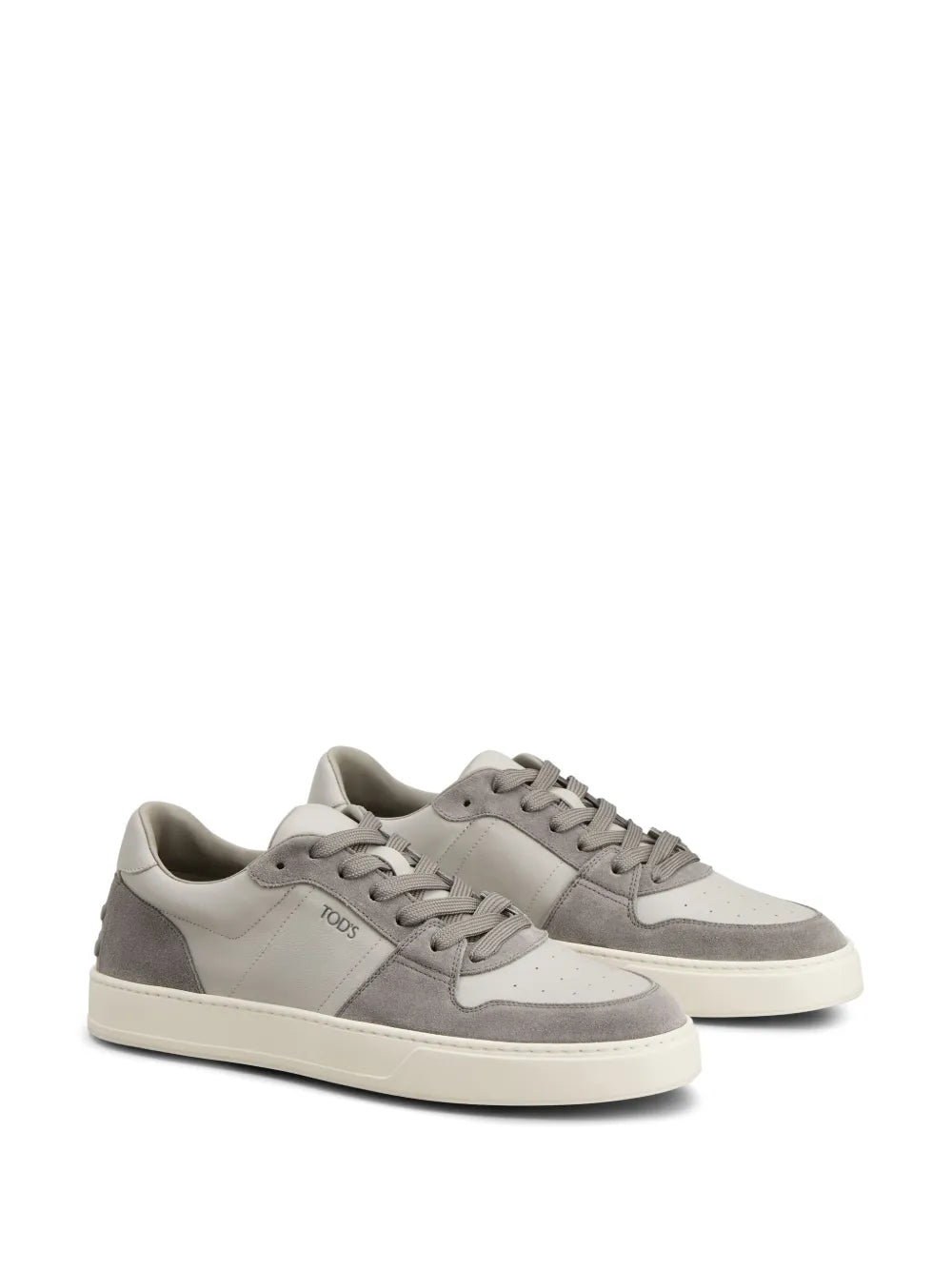 Tod'S Panelled Suede Sneakers