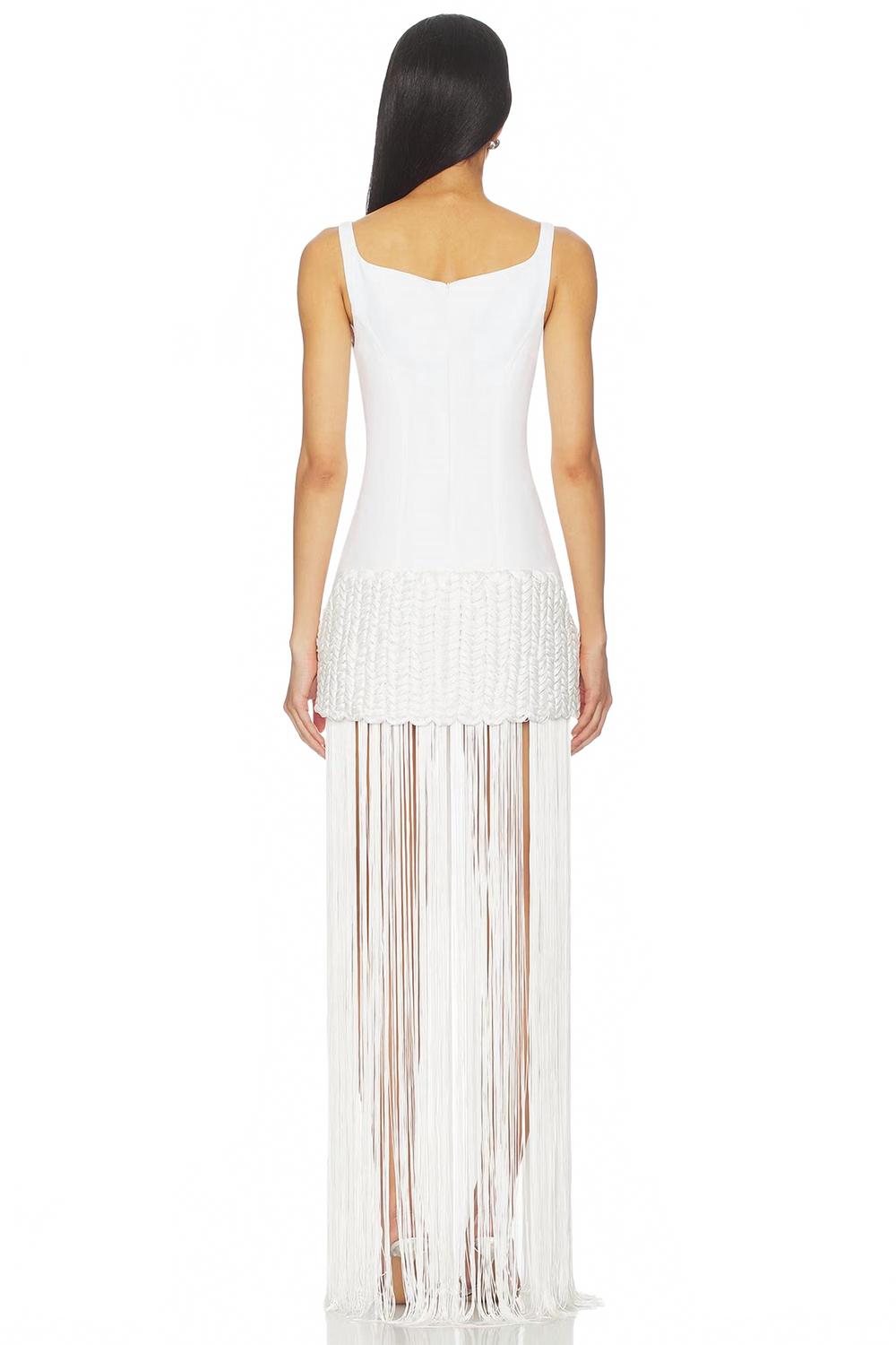 Maryna Dress In White