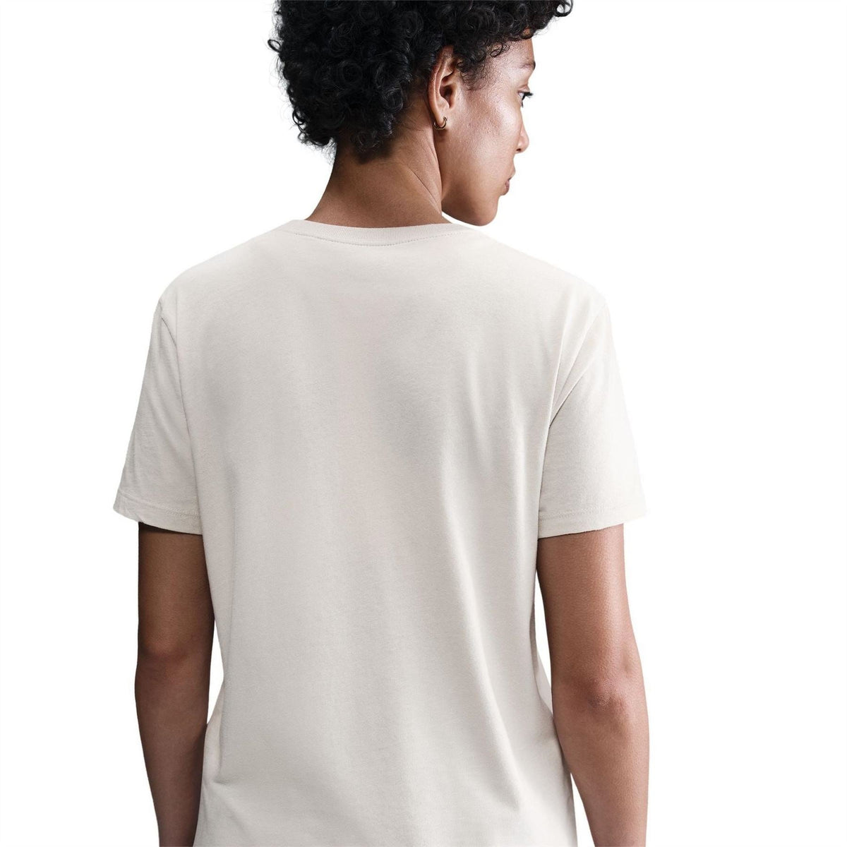 Nike Logo Print Wordmark Crew Neck Short Sleeve Jersey T-Shirt
