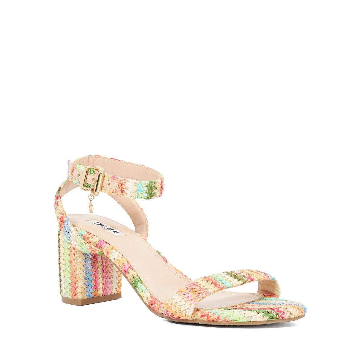 Dune Lo Memee High Heel Block Sandals