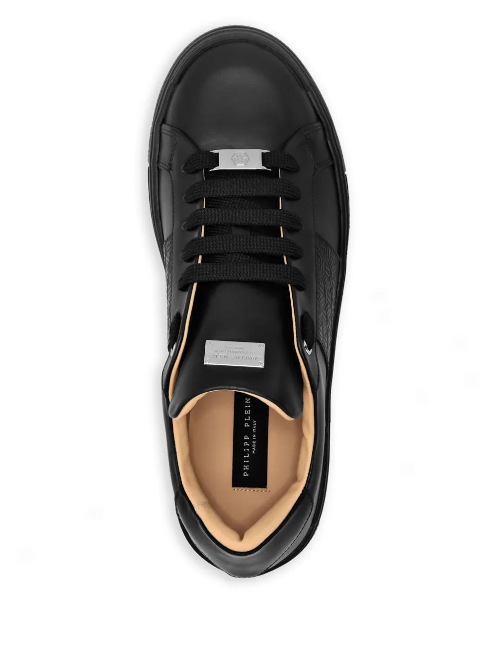 Philipp Plein Monogram Lo-Top Sneakers