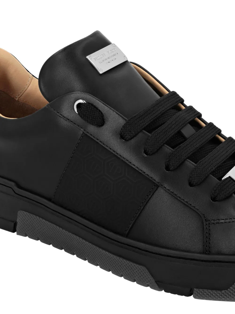 Philipp Plein Monogram Lo-Top Sneakers