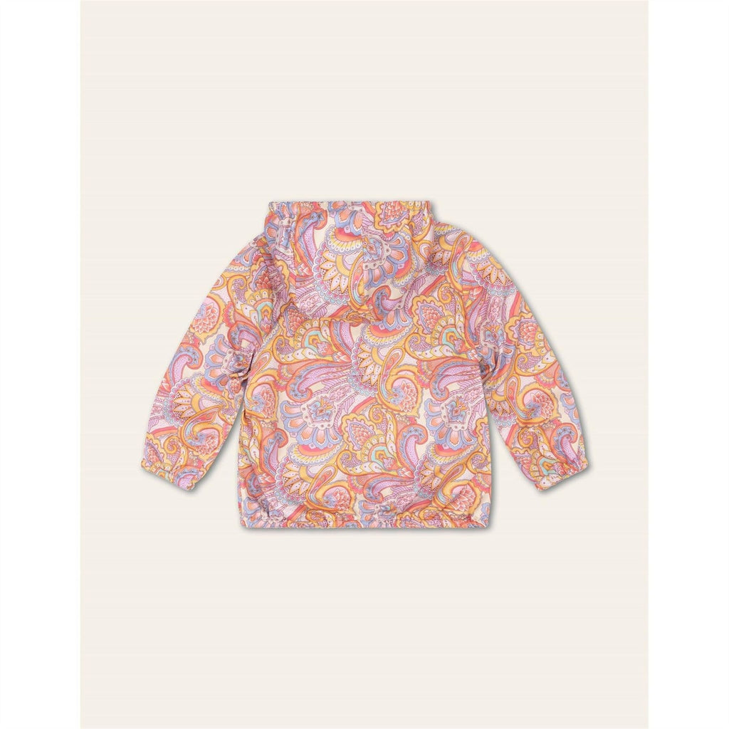 Oilily Waterproof Adjustable Hood Rain Anorak