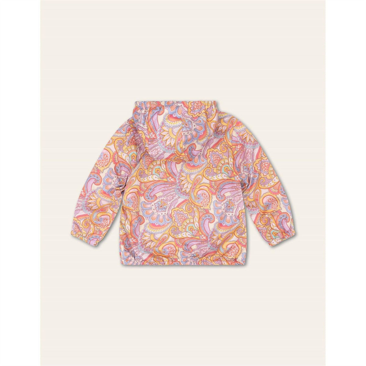 Oilily Waterproof Adjustable Hood Rain Anorak