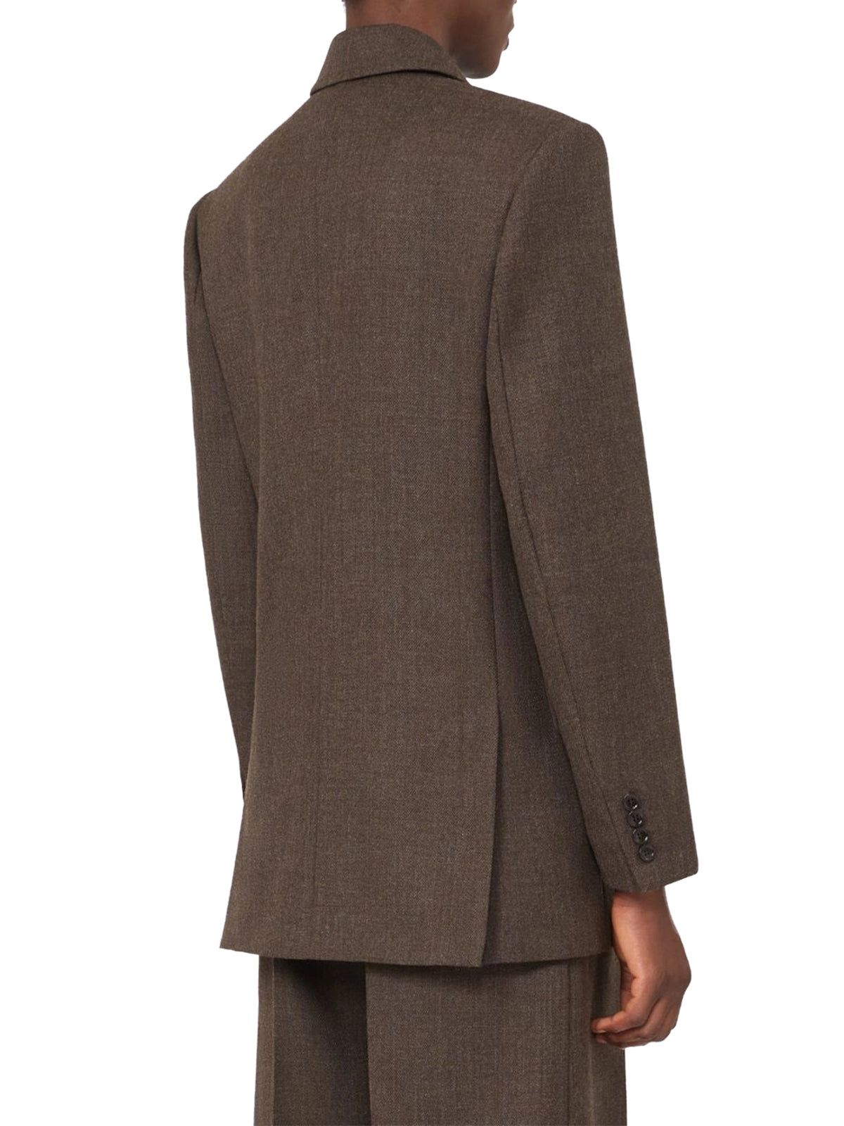 Double-Breasted Flap Pocket Blazer