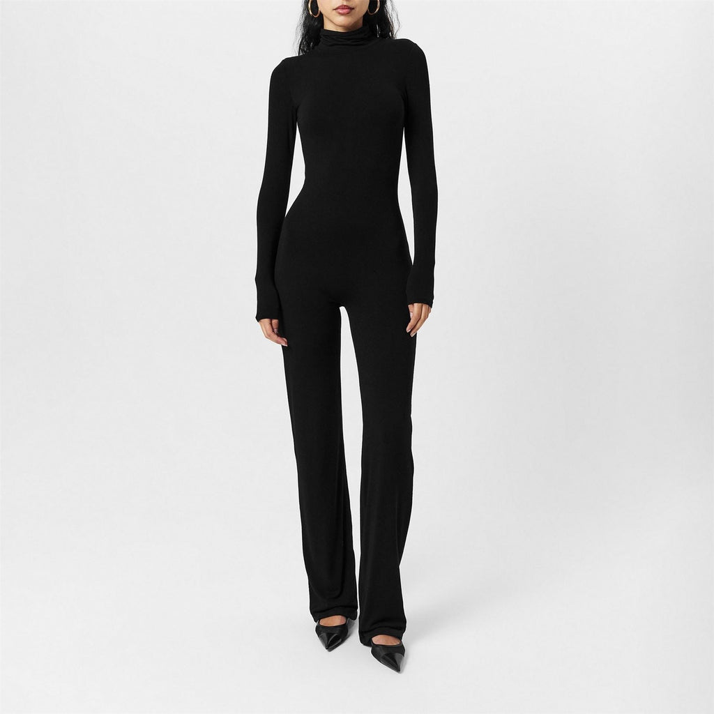 Naked Wardrobe Sculpt Straight Leg Jumpsuit
