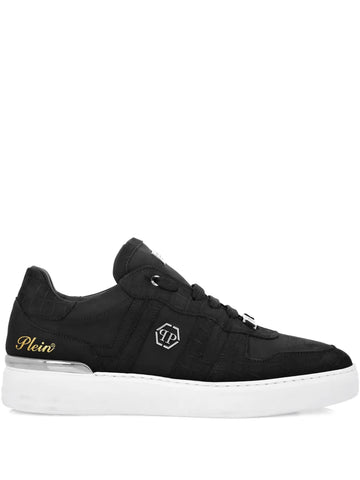 Philipp Plein Leather Low-Top Sneakers