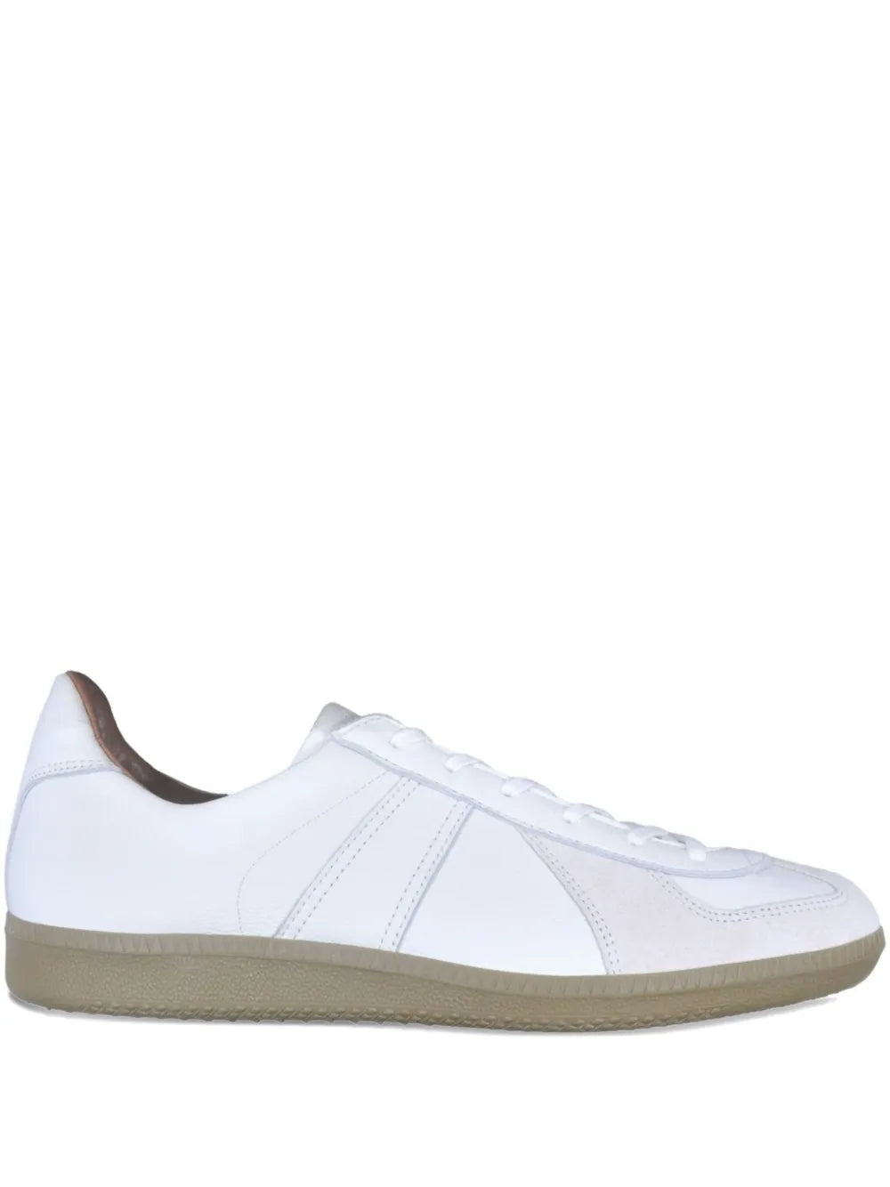 Reproduction Of Found German Military Leather Panelled Sneakers