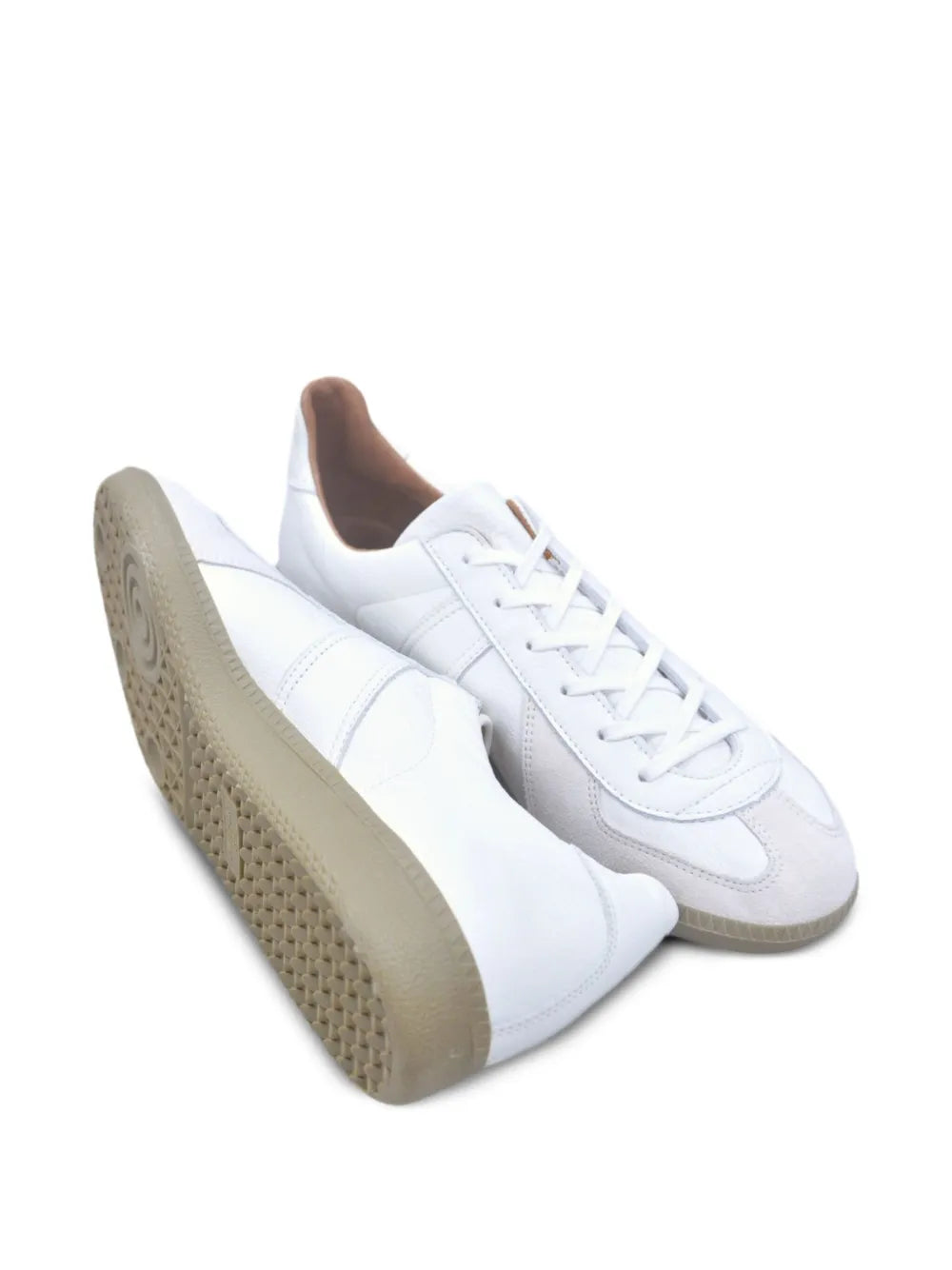 Reproduction Of Found German Military Leather Panelled Sneakers