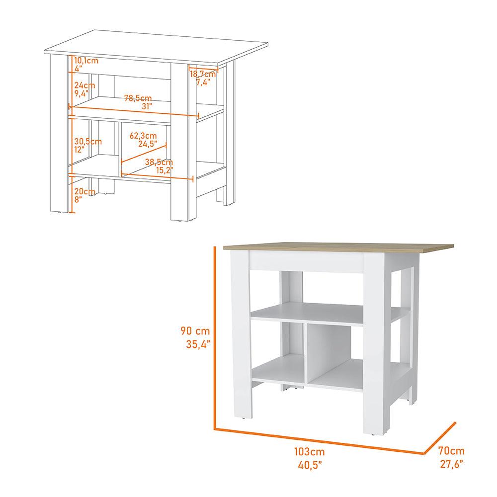 Freestanding Kitchen Island for Kitchen Storage