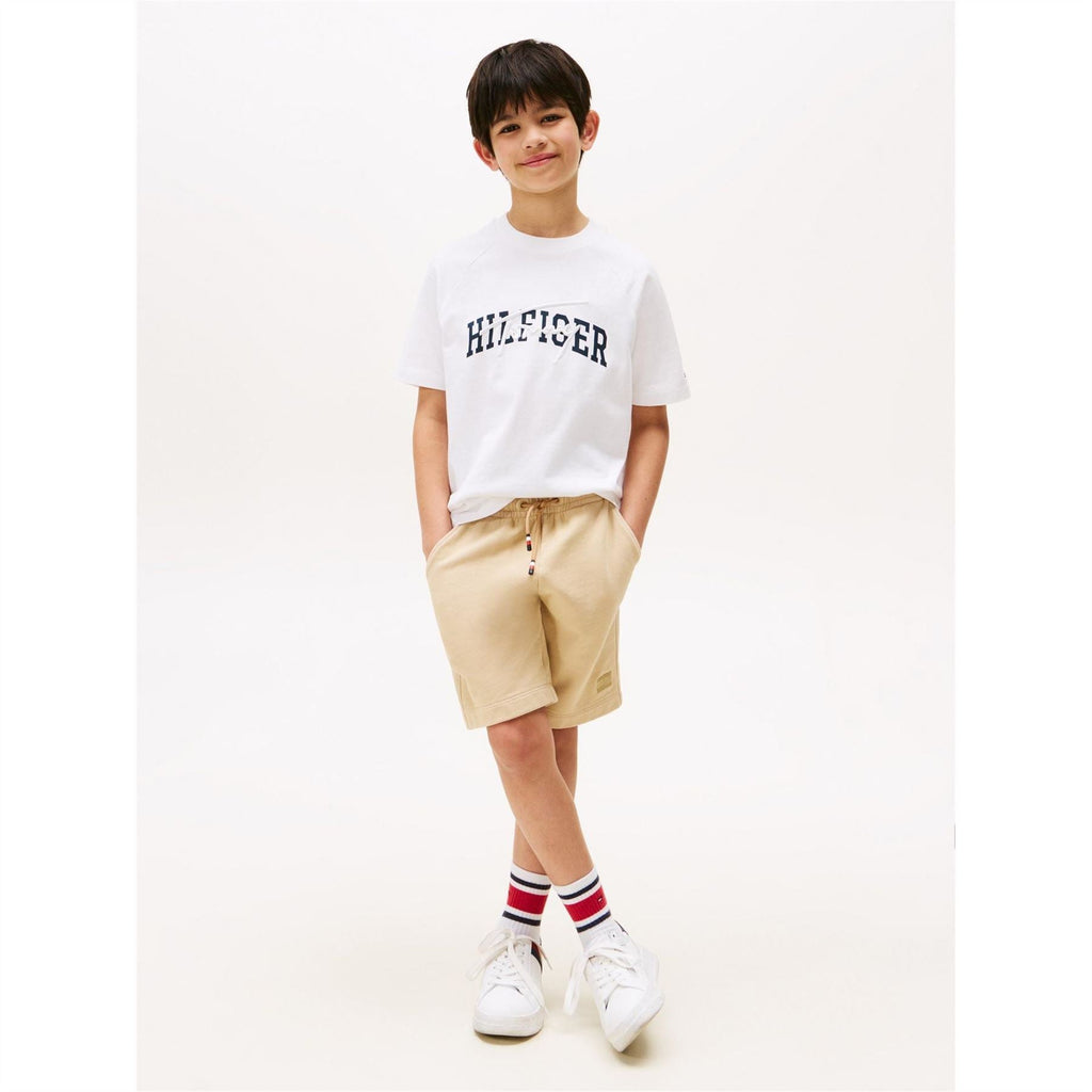 Tommy Hilfiger Script Raglan Sleeve Crew Neck T-Shirt