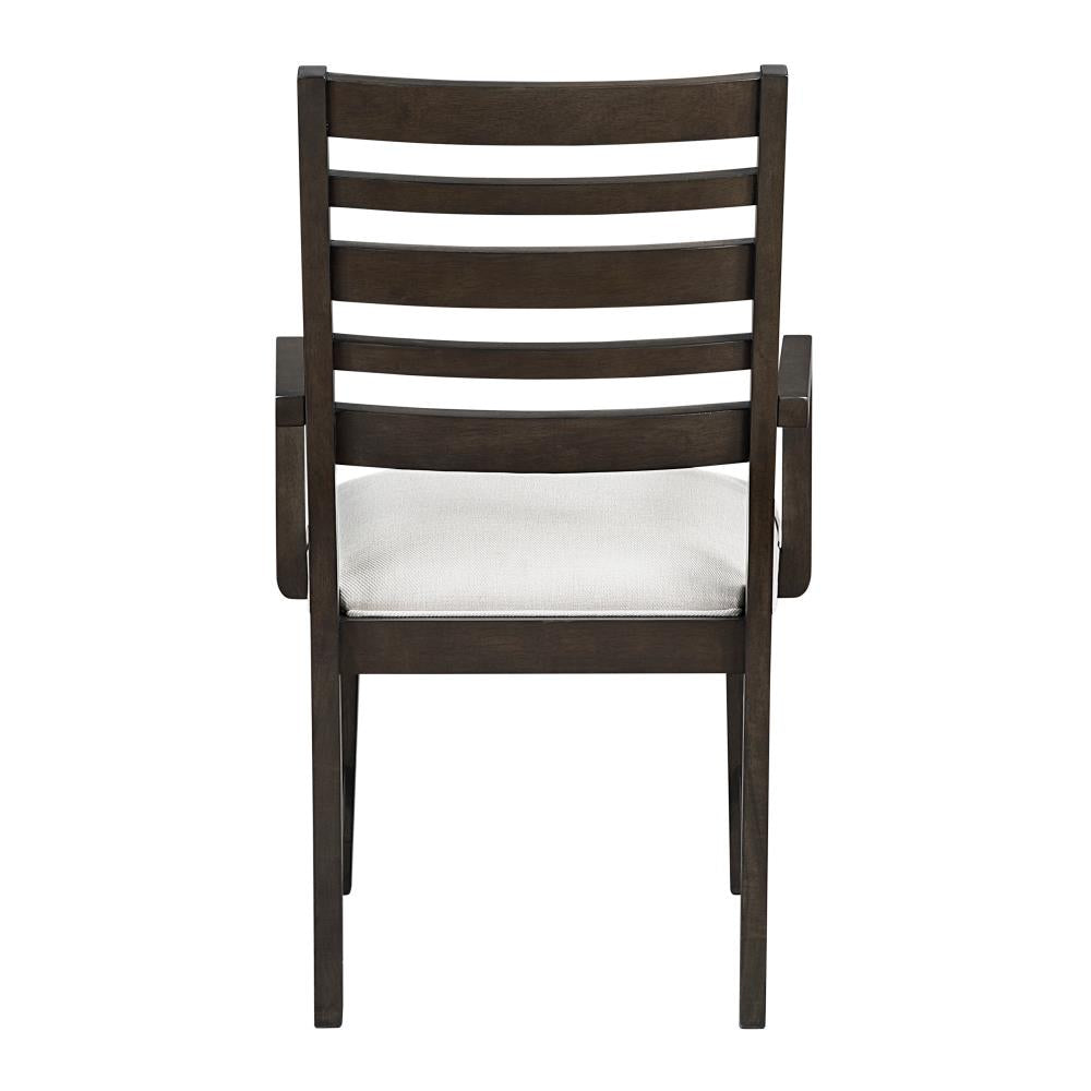 Wooden Frame Dining Armchairs