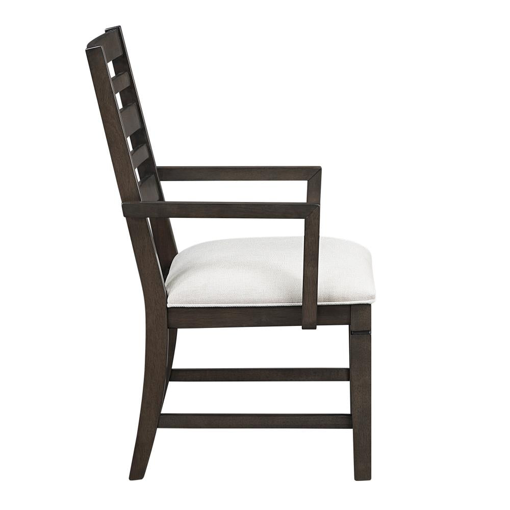 Wooden Frame Dining Armchairs