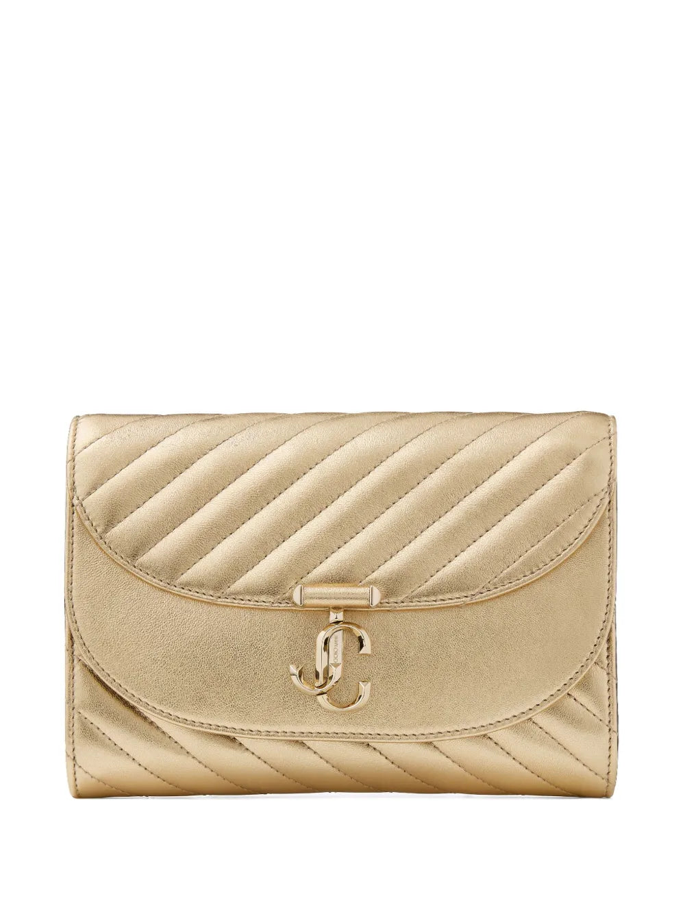 Jimmy ChooCurve clutch bag
