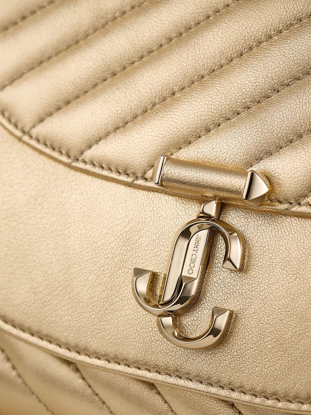 Jimmy ChooCurve clutch bag