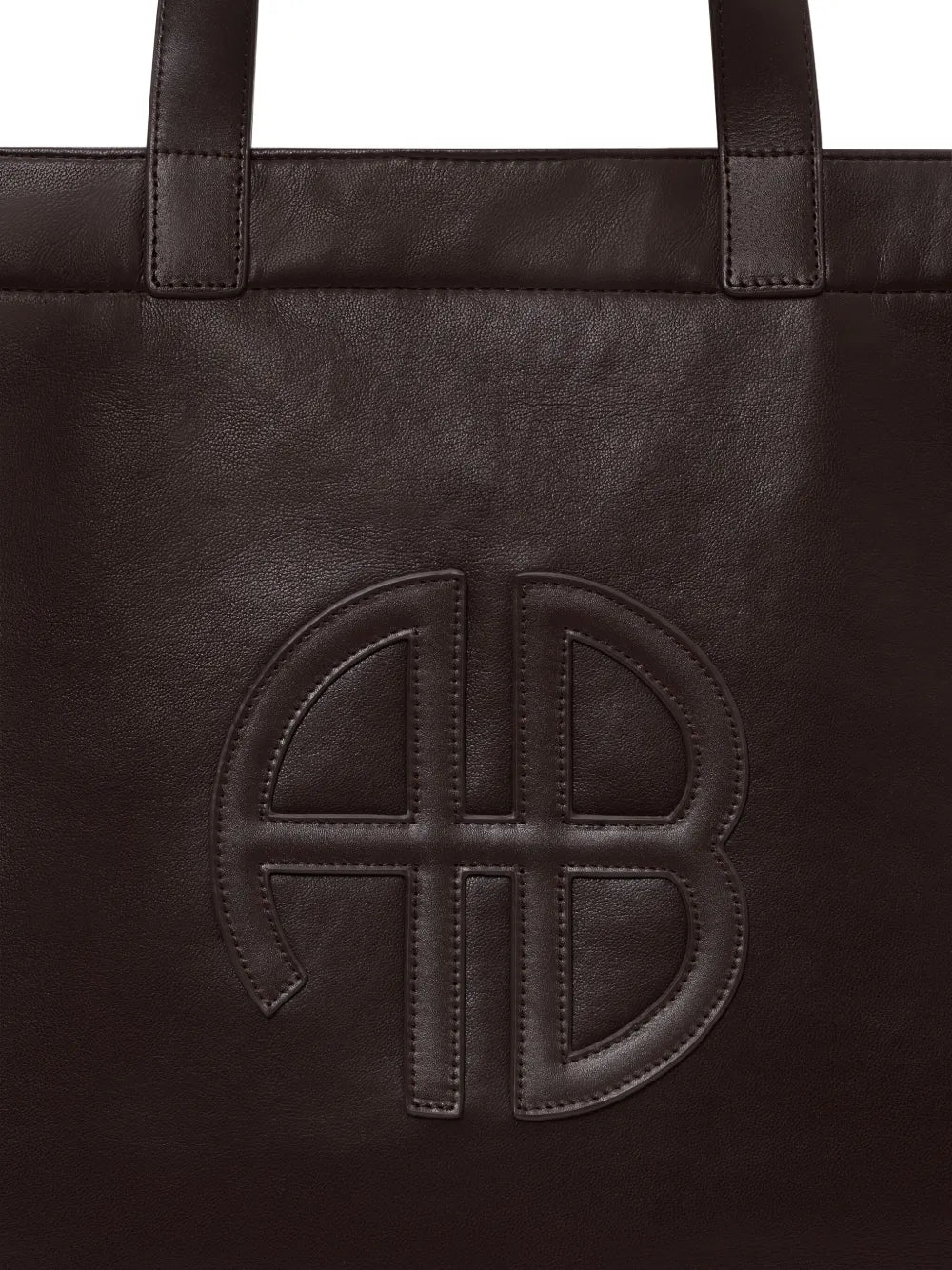 ANINE BINGlarge Rio logo-plaque leather tote bag
